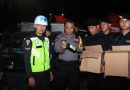 KRYD 3 Pilar Polres Bogor Berhasil Amankan Puluhan Botol Minuman Keras di Sekitar Stadion Pakansari