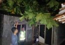 Polsek Sukamakmur Lakukan Cek Lokasi Musibah Bencana Alam Akibat Angin Puting Beliung yang Menghantam Rumah Warga